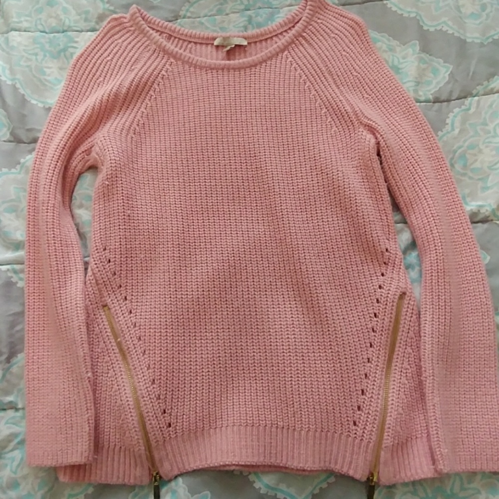ONLY 3 COLORS! 🚨Appraisal blush pink knit sweater